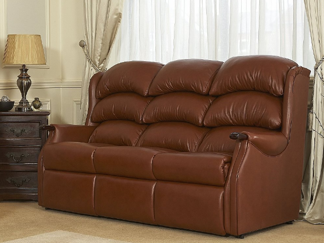 Leather 3 Seater Sofas