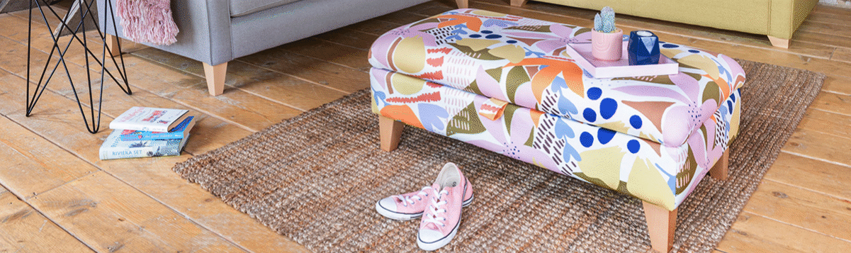 Fabric Footstools